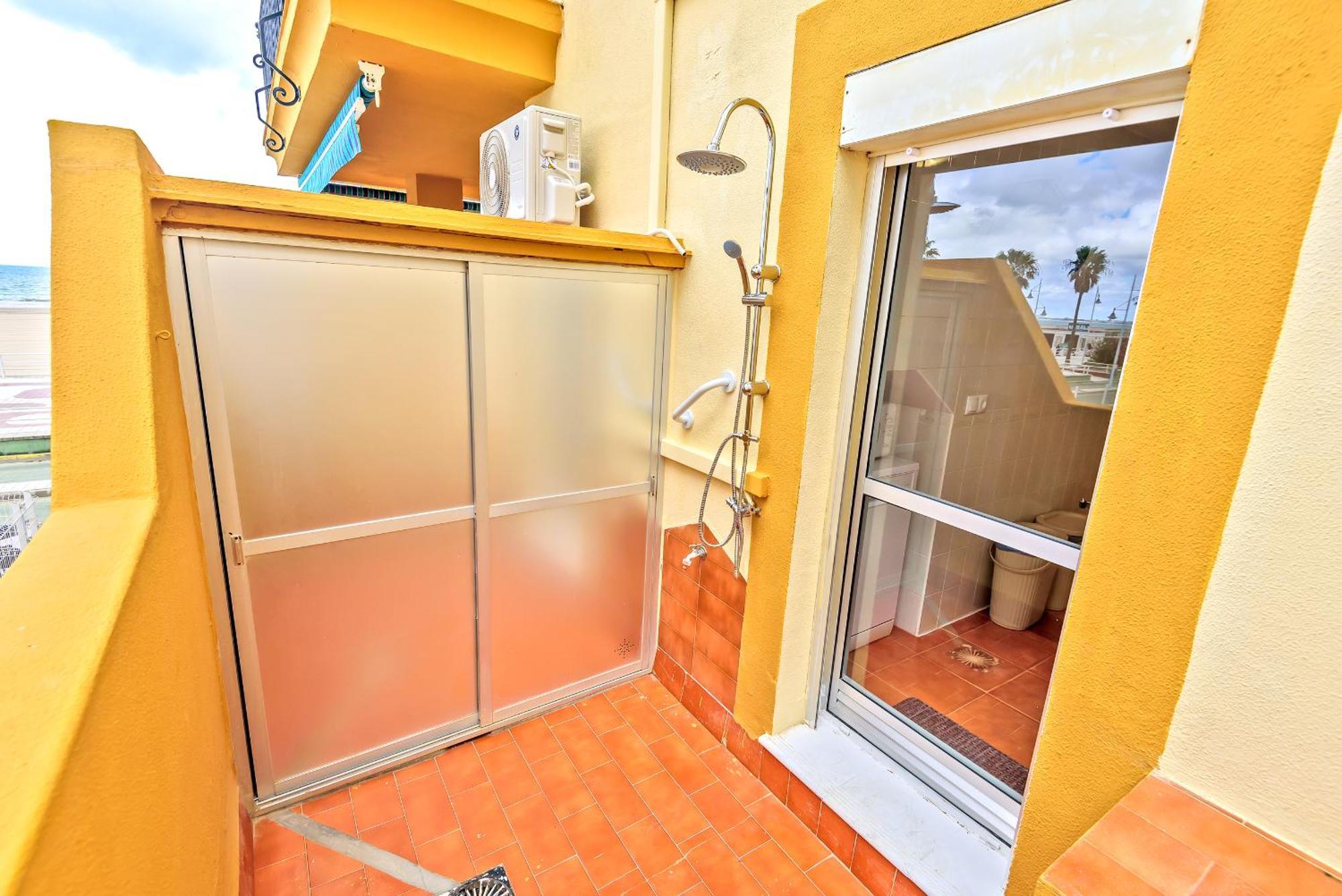 Beachfront Duplex 1ª Linea & Terraces Oceanfront Эль-Пуэрто-де-Санта-Мария Экстерьер фото